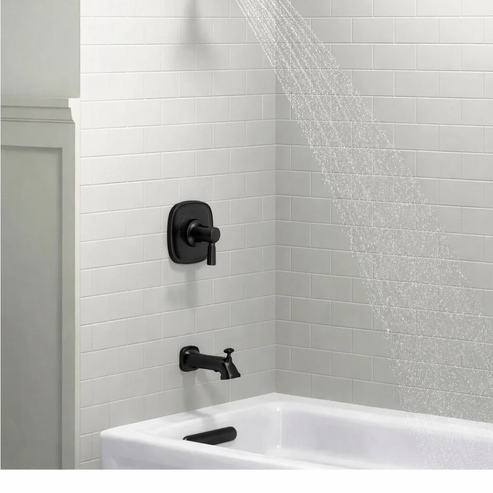 Kohler Terzet Square Shower Head Chrome Wall Mount Bathroom Showerhead Open Box
